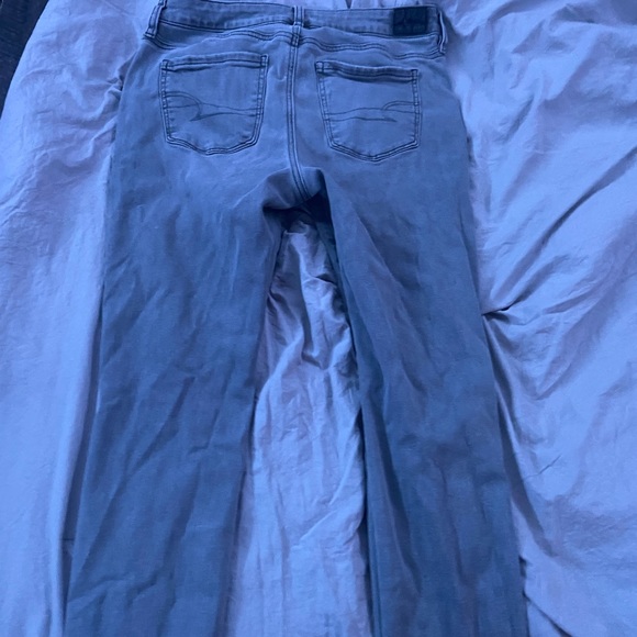American Eagle Grey Jeans - Picture 2 of 2
